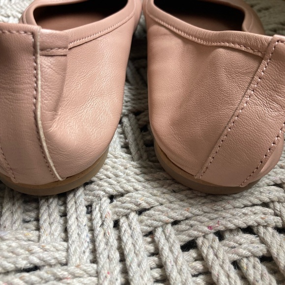 Anthropologie Leather Pilcro Pink Ballet Flats - Picture 3 of 4